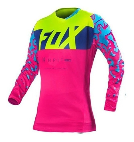 Camisa Fox Hpit 180 Rosa Tam Xs