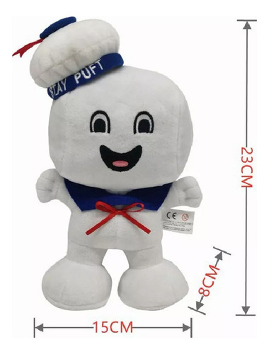 Juguetes De Peluche Q Thin Doll Ghostbuster, 2 Piezas