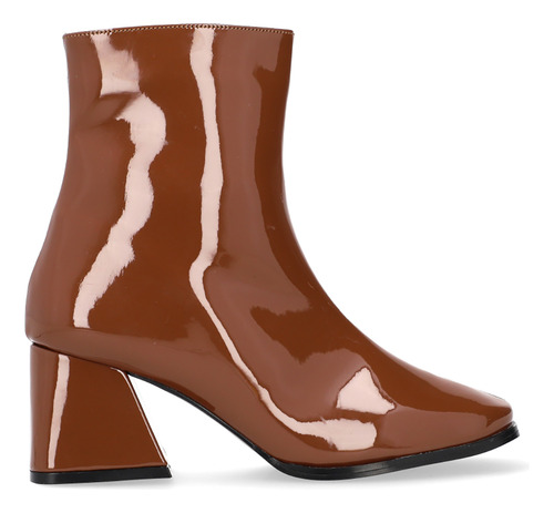 Botas Y Botines Ozono Para Mujer Estilo 650701 Chocolate