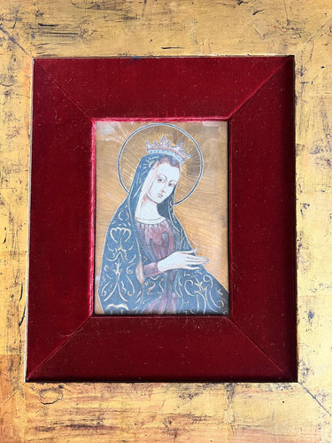 Cuadro Decorativo Arte Sacro Religioso Madonna Italiana