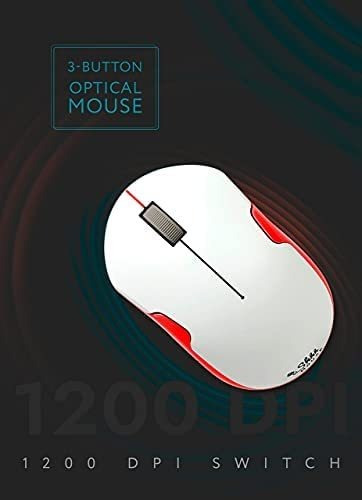 Shhhmouse Mouse Óptico Móvil Inalámbrico, Silencioso, Silenc