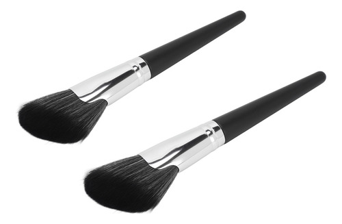 Brocha De Maquillaje Para Contornear, 2 Piezas, Hoz, Pelo Su