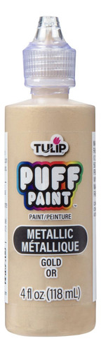 Pintura Oro Dorado 3d Tela Tulip Ropa Flexible Pintar Decora