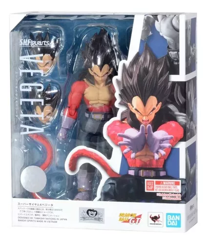 Figura Goku Super Saiyan 4 - Dragon Ball - S.H.Figuarts - Bandai