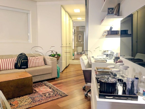 Imagem 5 de 15 de Excelente Flat Nos Jardins, Prox Ao Metrô Oscar Freire, Com Fácil Acesso A Av. Paulista, - Sf29736