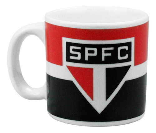 Caneca Porcelana 120ml Sao Paulo Mileno