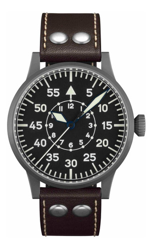 Laco Paderborn Type B Dial Swiss Piloto Reloj Automatico Con