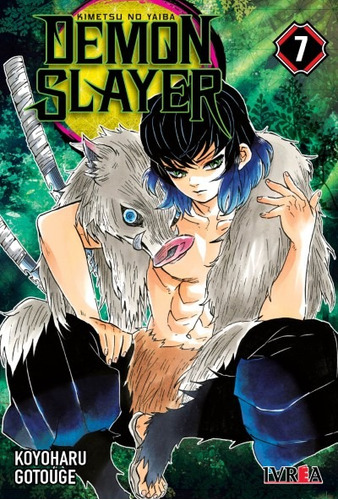 Demon Slayer Tomo 7, De Koyoharu Gotouge. Editorial Ivrea, Tapa Blanda