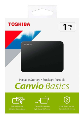 Gratis!! Disco Duro Externo 1tb Toshiba 3.0 - Nuevo