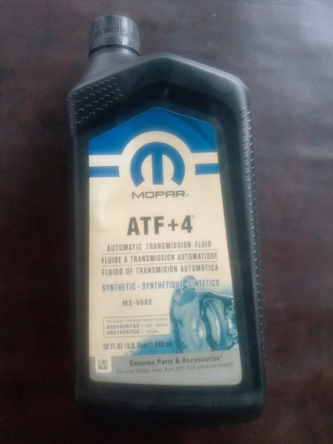 Aceite Atf+4 Mopar Cajas Automáticas Aceite 