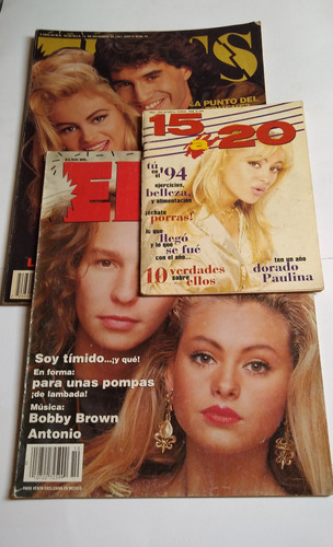 Revistas Paulina Rubio Ex Timbiriche Bibi Gaytan Erik Rubin