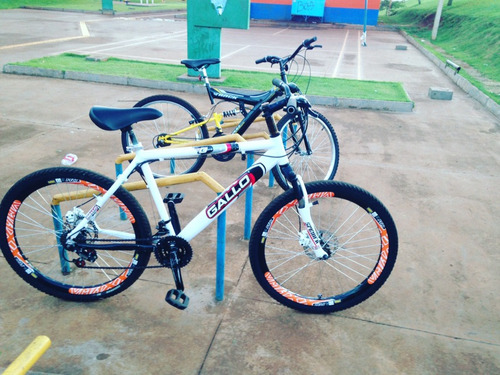 Bike Galo Completa Com Freio A Disco E Marcha Shimano