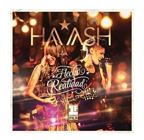 Haash Hecho Realidad Primera Fila Cd + Dvd 