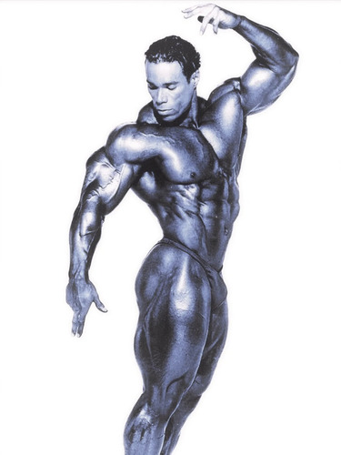 Poster Kevin Levrone Gym Gimnasio Fitness Fit 48cmx33cm Kl01