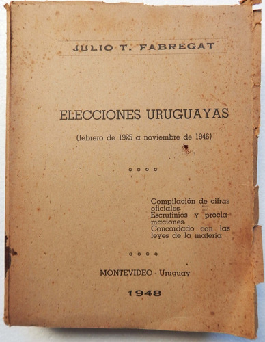 Elecciones Uruguayas Julio Fabregat