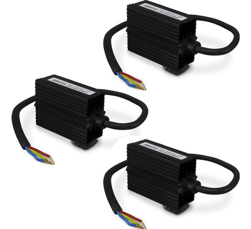 3 Desumidificador De Painéis Resistência 30w 110v 220v Cor Preto 110v/220v