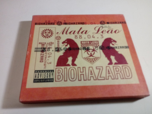 Biohazard - Mata Leao - Slipcase , Made In Usa 
