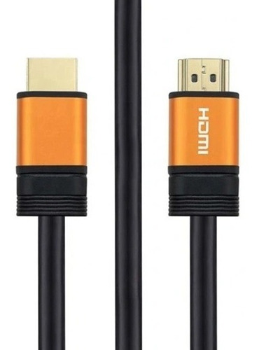 Cable Hdmi 8k 60hz/4k 120hz/48gbps V2.1 De 2mts. Premium Oro