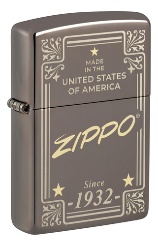 Encendedor Zippo 48715 Made In Usa Design Original Garantia