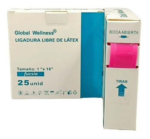 Ligadura De Extracción De Sangre Libre De Latex X5 Unidades