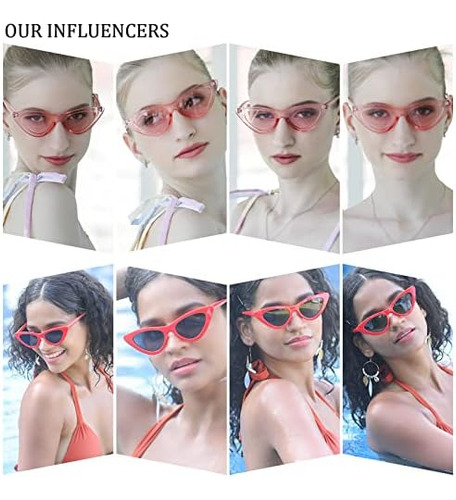 Dollger Cat Eye Gafas De Sol Para Mujer Estilo Retro Vintage