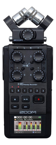 Grabador Portatil Zoom H6 Handy Recorder 4 Xlr Black Edition