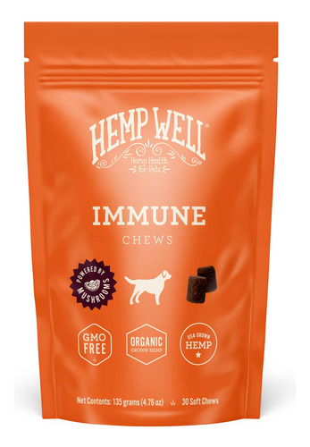 Hemp Well Masticables Suaves Para Perros Con Soporte Inmunol