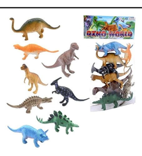Bonecos Dino World Animais Pré Históricos Coleção Jurassic