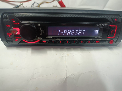 Autoestereo Sony Cdx-g1050u Bt Audio Adaptado Usb Mp3 (Usado)
