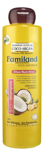  Familand  Shampoo Aceite De Coco Argan  750ml