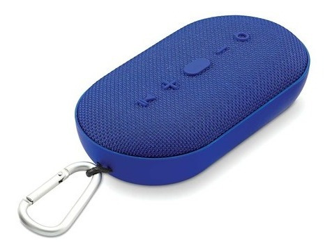 Bocina Coby Portable, Bluetooth, Resistente Al Agua, Azul 