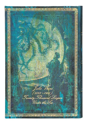 Libreta Verne, Twenty Thousand Leagues Mini Tapa Dura