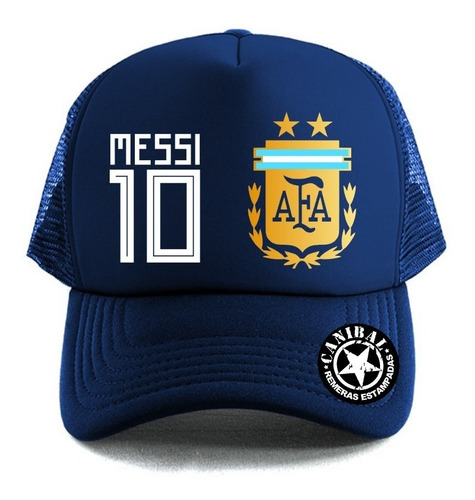 Gorras Trucker Argentina Afa Messi Remeras Canibal