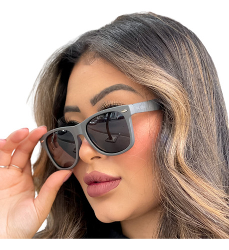 Óculos De Sol Premium Polarizado Original Tendência + Case