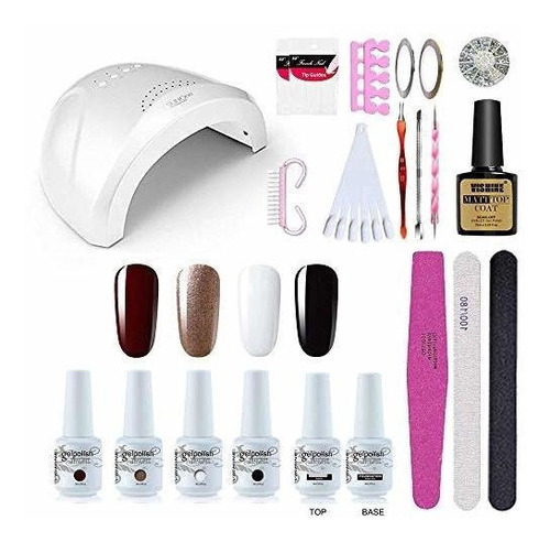 Kit Para Uñas En Gel Con Secador De Uñas Y Herramientas