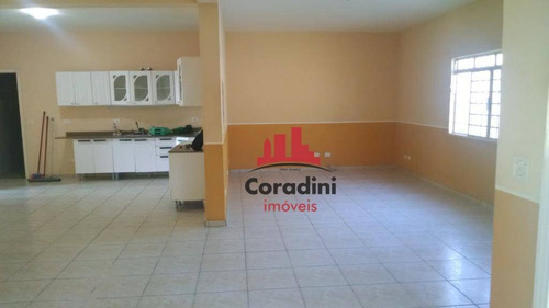Chácara Com 3 Dormitórios À Venda, 1250 M² Por R$ 550.000 - Chácara Recreio Cruzeiro Do Sul - Santa Bárbara D'oeste/sp - Ch0096
