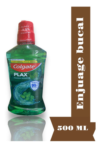 Enjuague Bucal Colgate Plax Fresh Mint 500ml