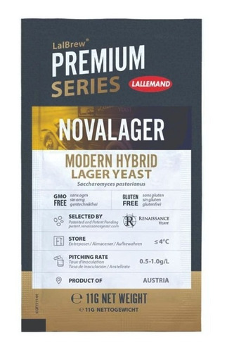 Levadura Lallemand Novalager Sobre 11 G Cerveza Artesanal