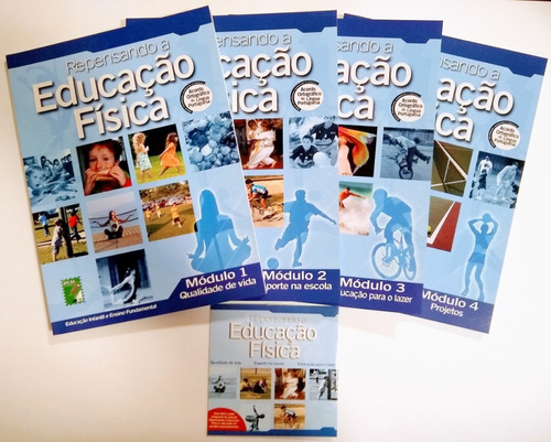 Coleção Repensando A Educação Física 4 Livros + Dvd