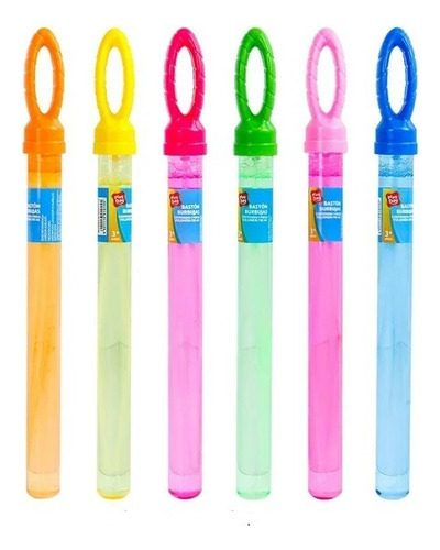 50 Bastón Burbujas Play Day Bastones De Burbujas 118 Ml