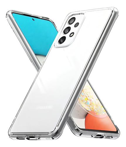 Funda Para Galaxy A33 5g Hybrid Clear Transparente Uso Rudo Space Clear