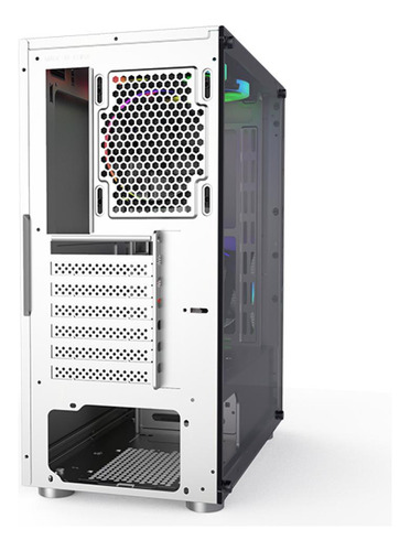 Gabinete Gamer Montech Fighter 500 (w), Atx, 4 Fans