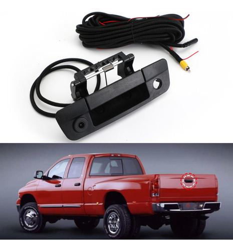 Cámara Trasera Con Asa Del Portón Trasero For Dodge Ram 150