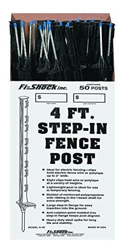 Fi-shock Paso-en Poste De La Cerca (50 Unidades), 4' .