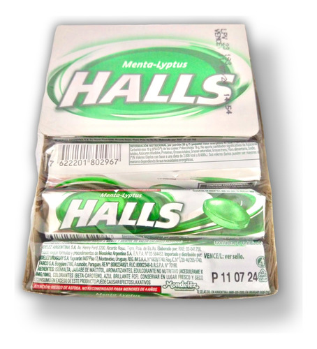 Halls Free X 12un - Hoy Superoferta La Golosineria