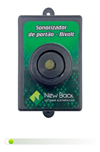 Imagem 1 de 3 de Sonorizador De Portão Bi-volt Sp01 - Newback