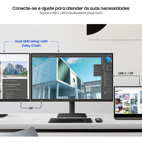 Monitor Samsung Viewfinity S6 27 2024 Qhd