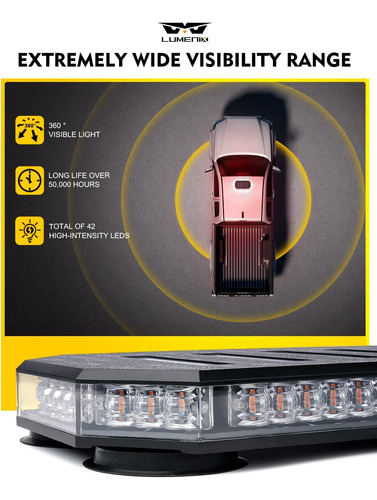 Barra De Luces Led Estroboscópicas Para Techo, Monta 5037012