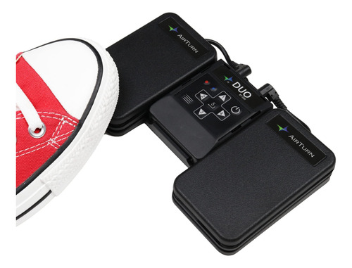 Pedal Bluetooth Sem Fio Page Turner Airturn Duo500 Silent