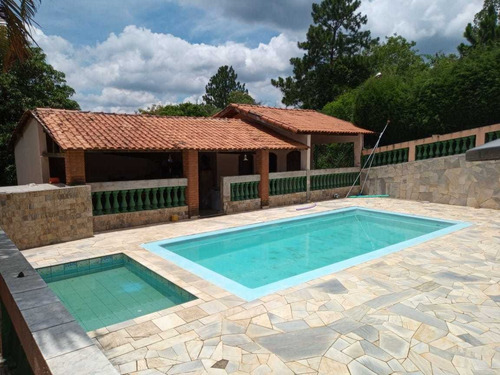 4.500 M², Casa Sede Com 05 Dormitórios, Piscina !!